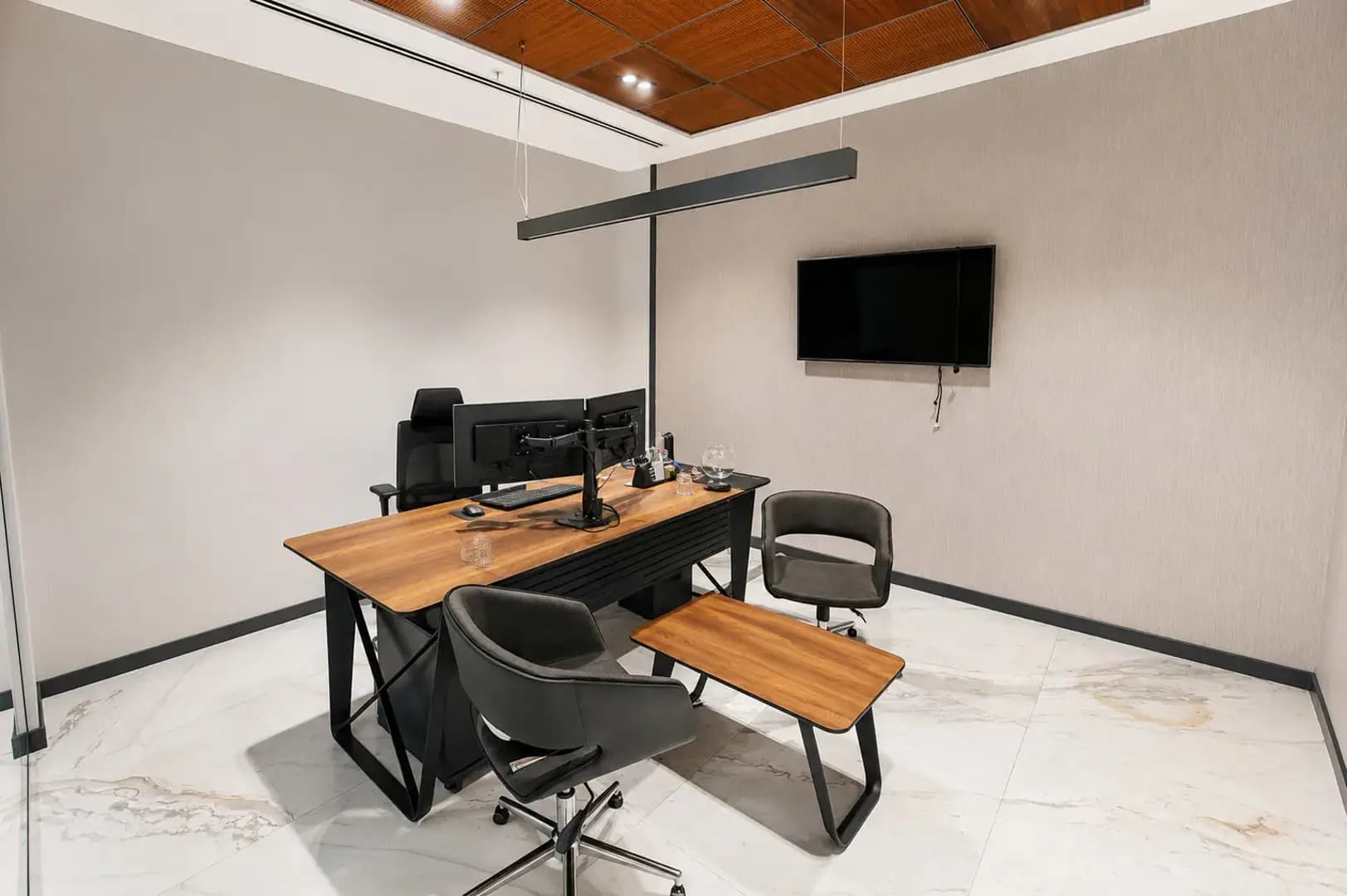 TORUN CENTER FULYA: RENTED, FULLY FURNISHED INVESTMENT OFFICE
