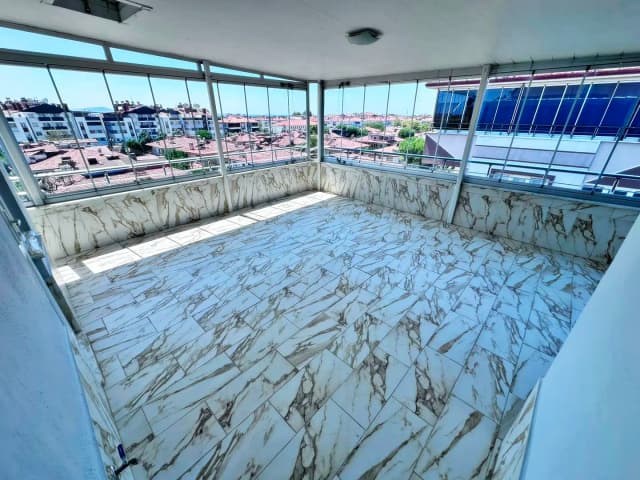 For Sale in İkizçay: 5+1 Duplex with a Large Terrace, Front-Facing, with Combi Boiler